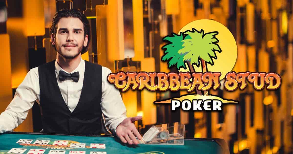 Enjoy Caribbean Stud Poker by Evolution – logo hosted on onecasinonl.org