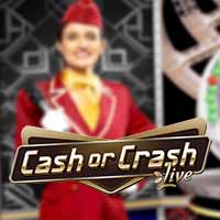 Cash or Crash online game logo by Evolution on onecasinonl.org